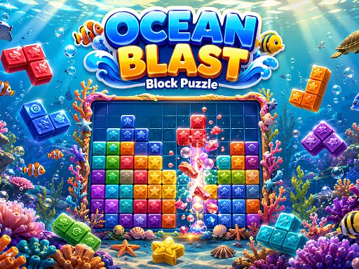 Play Ocean Blast: Block Puzzle - Free Online Puzzle