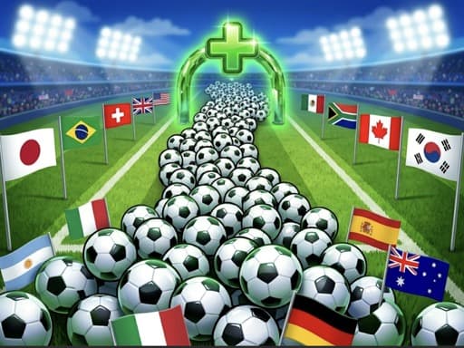 Play WorldCup Ball Crowd - Free Online Sports