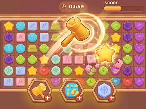 Play CANDY MATCH MOVE - Free Online Puzzle