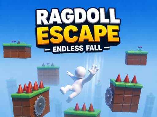 Play Ragdoll Escape: Endless Fall - Free Online Arcade