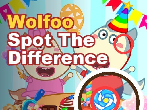 Play Wolfoo Spot The Difference - Free Online Puzzle