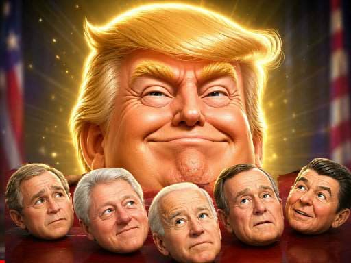 Play Merge the Presidents - Free Online Puzzle