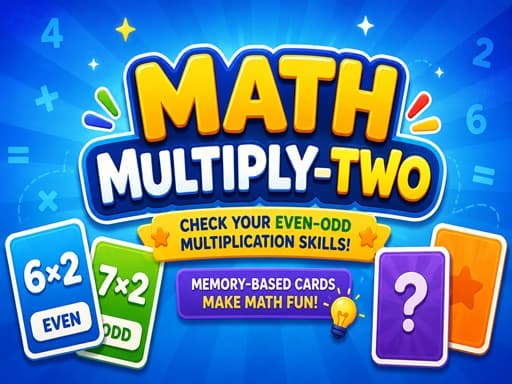Play Math Multiply Two - Free Online Puzzle