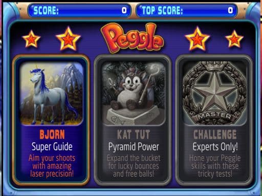 Play Peggle [FLASH] - Free Online Puzzle