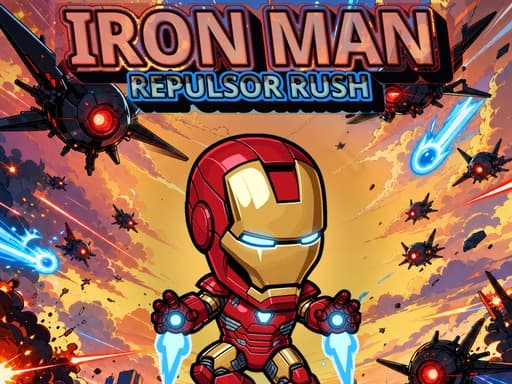 Play Iron Man Repulsor Rush - Free Online Arcade