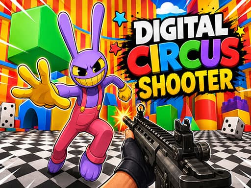 Play Digital Circus Shooter - Free Online Shooting