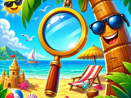 Play Summer Spot the Differense - Free Online Puzzle