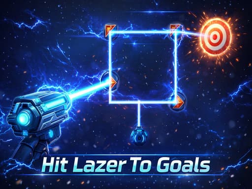 Play Hit Lazer To Goals - Free Online Puzzle
