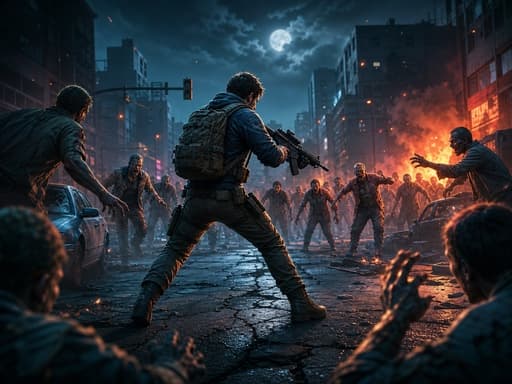 Play a survival legend  - Free Online Arcade