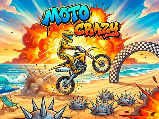 Play Crazy Moto - Free Online Racing