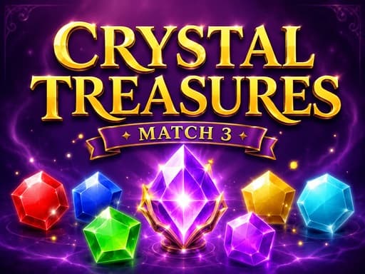 Play Crystal Treasures: Match 3 - Free Online Puzzle