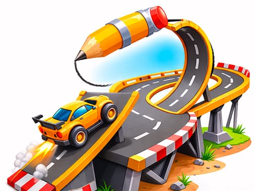 Play Draw a road - Free Online Racing