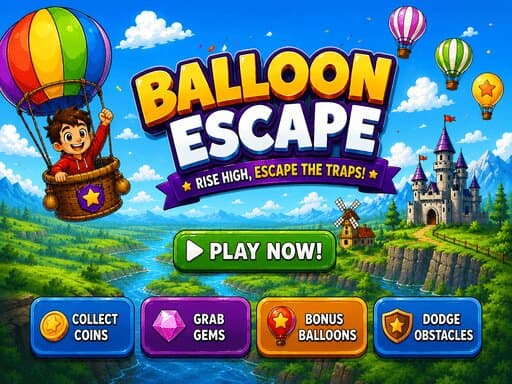 Play Balloon Escape - Free Online Arcade