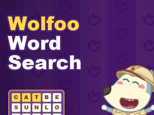 Play Wolfoo Word Search - Free Online Puzzle
