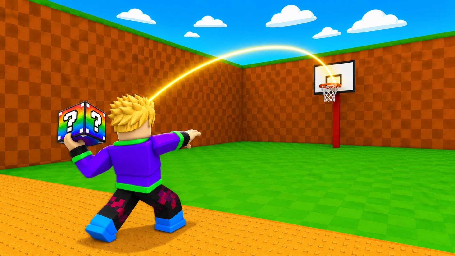 Play Throw a Lucky Block - Free Online Action