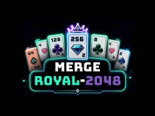 Play Merge Royal 2048 - Free Online Puzzle