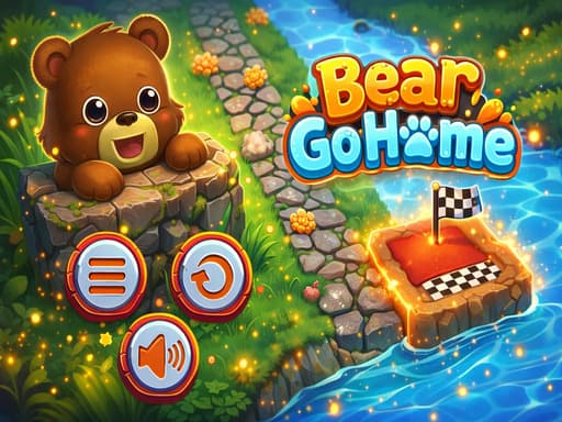 Play Bear Go Home - Free Online Puzzle