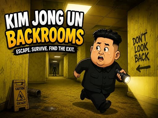 Play Kim Jong Un Backrooms - Free Online Adventure