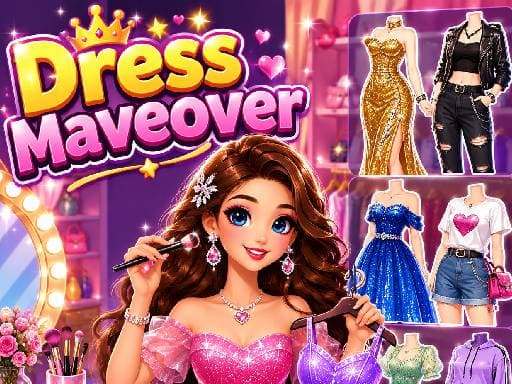 Play Dress Makeover - Free Online Arcade