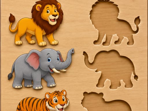 Play Cute Animal Puzzle Game - Free Online Puzzle