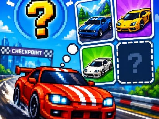 Play Pixel Car Memory Quest - Free Online Puzzle